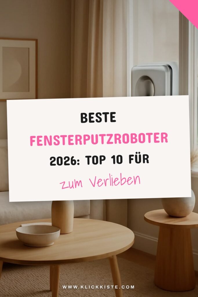 Beste Fensterputzroboter 2026: Top 10 für streifenfreie Scheiben