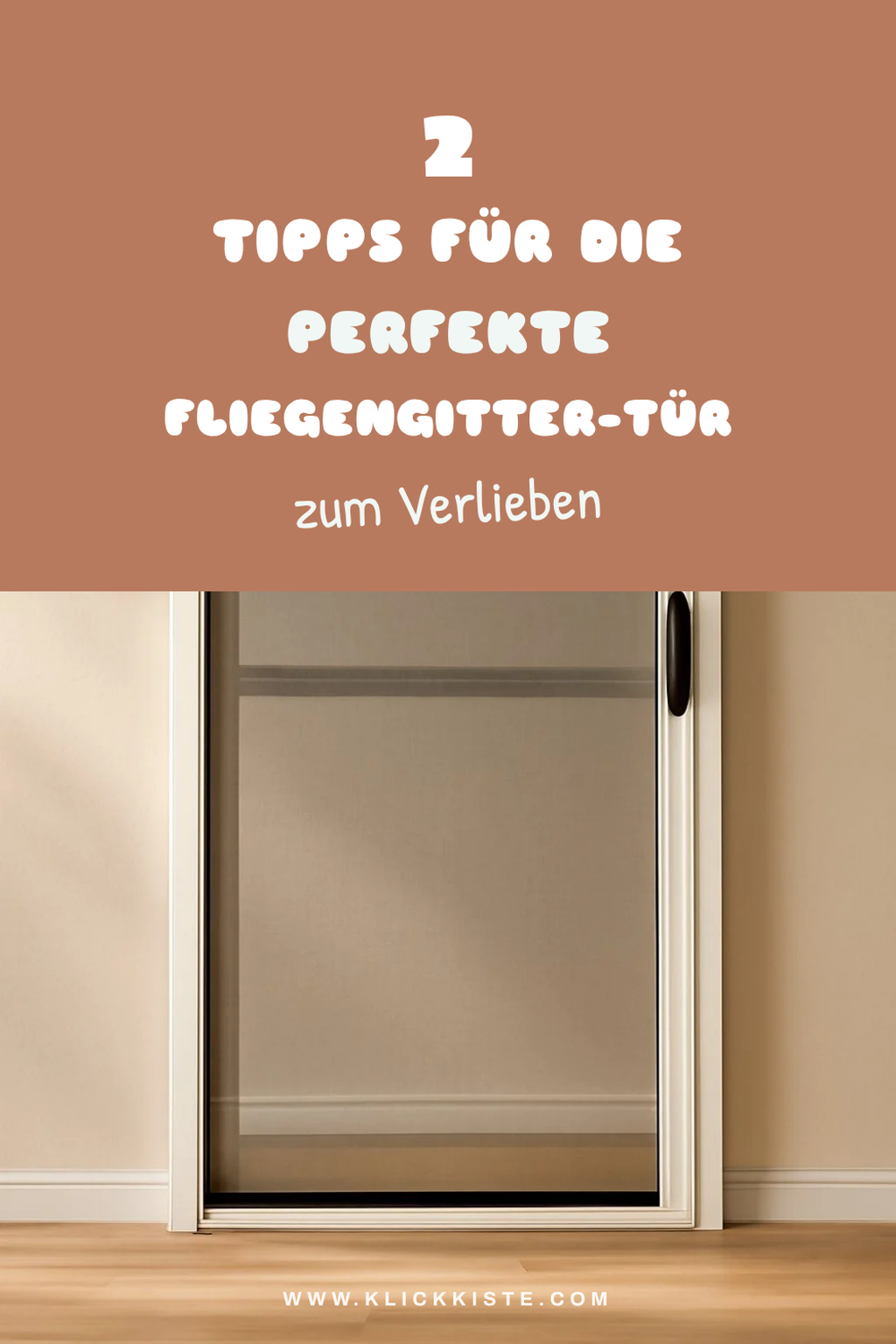 So wählst du die beste Fliegengitter-Tür für dein Zuhause
