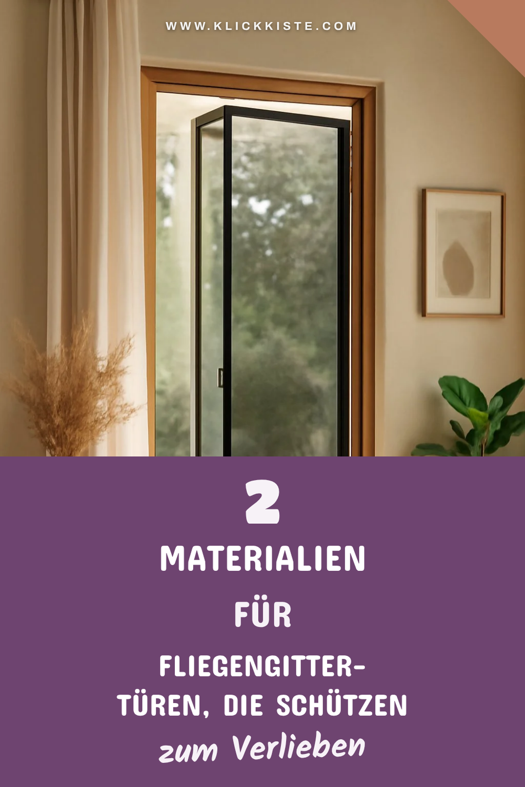 Das beste Material für Fliegengitter-Türen