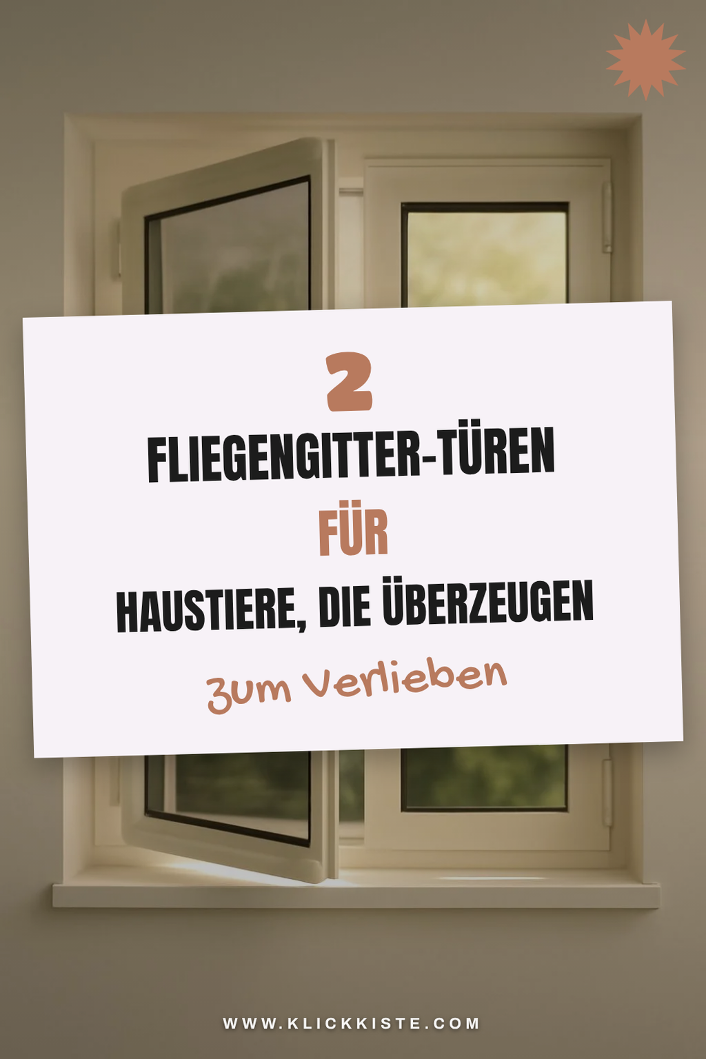 Fliegengitter-Türen für Haustiere – der ideale Schutz