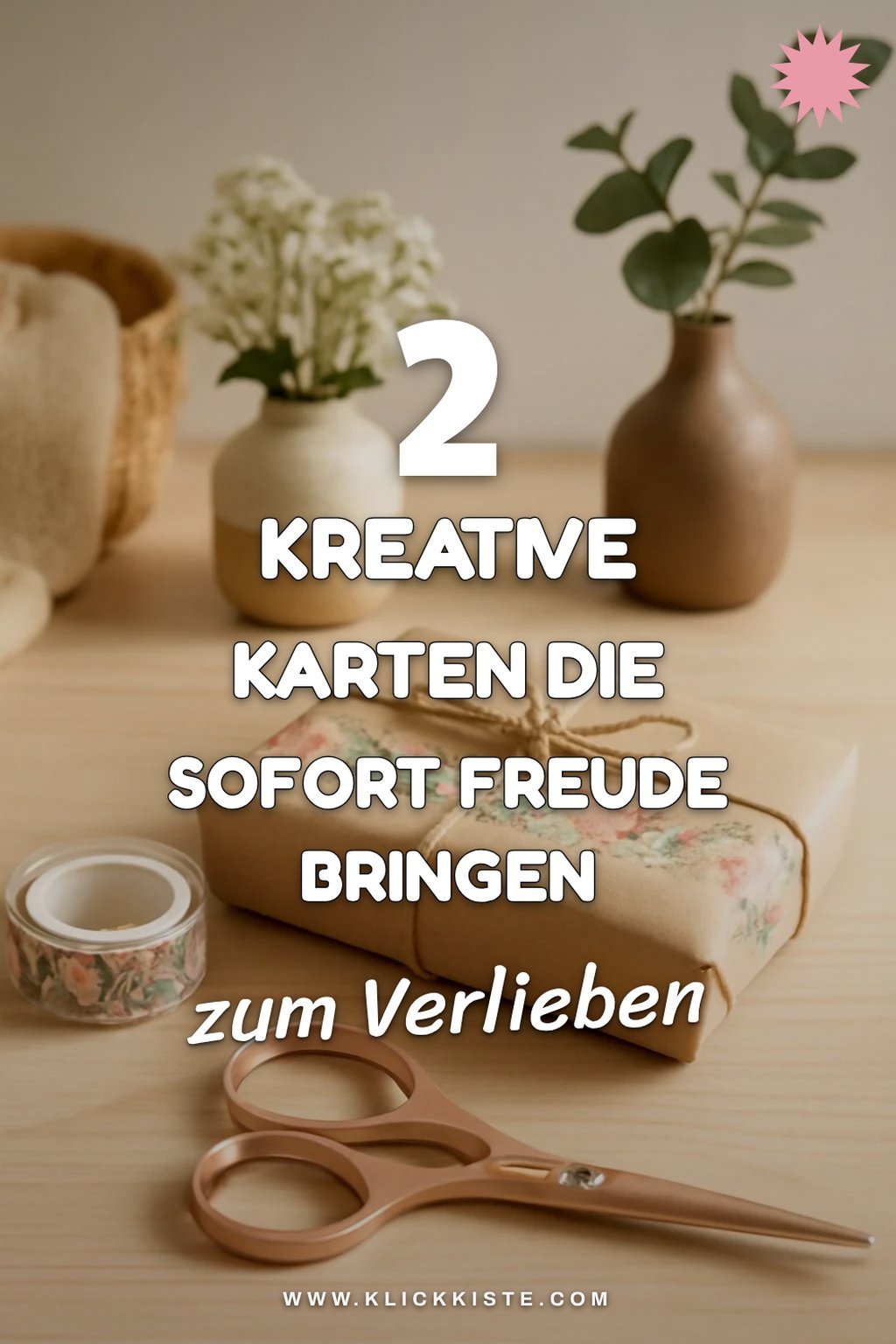 Wie man Karten mit floralem Washi-Tape aufpeppt