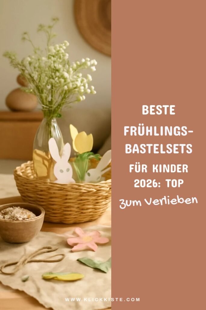 Beste Frühlings-Bastelsets für Kinder 2026: Top 8 mit Material