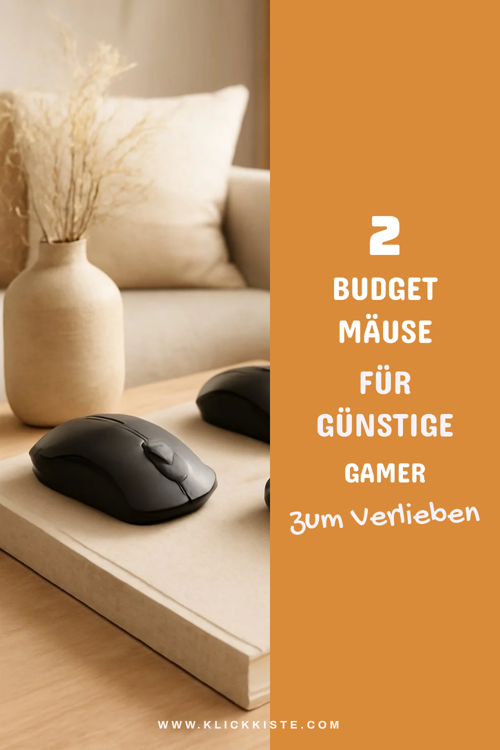 Diese 2 Mäuse für Gamer mit kleinem Budget