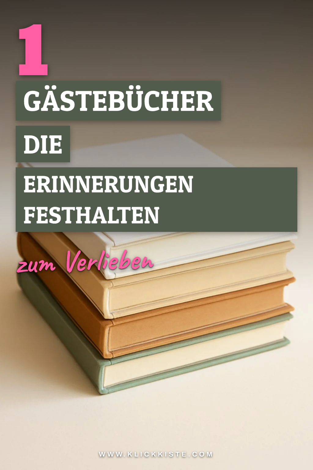 Die 8 besten Blanko-Gästebücher ab 10 Euro für deine Feier
