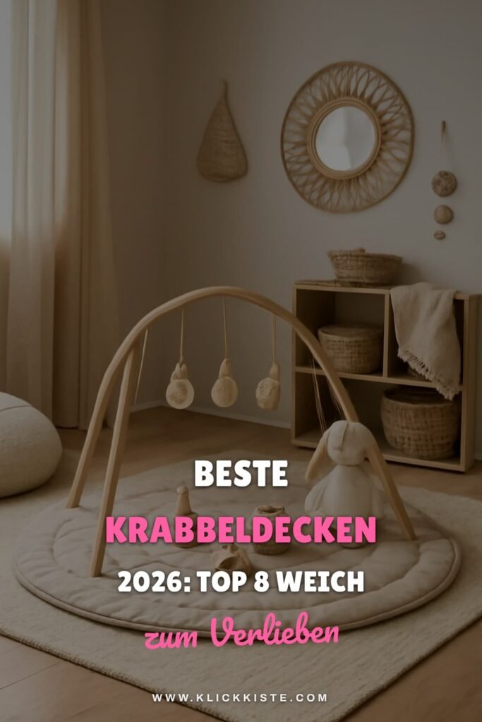 Beste Krabbeldecken 2026: Top 8 weich + waschbar