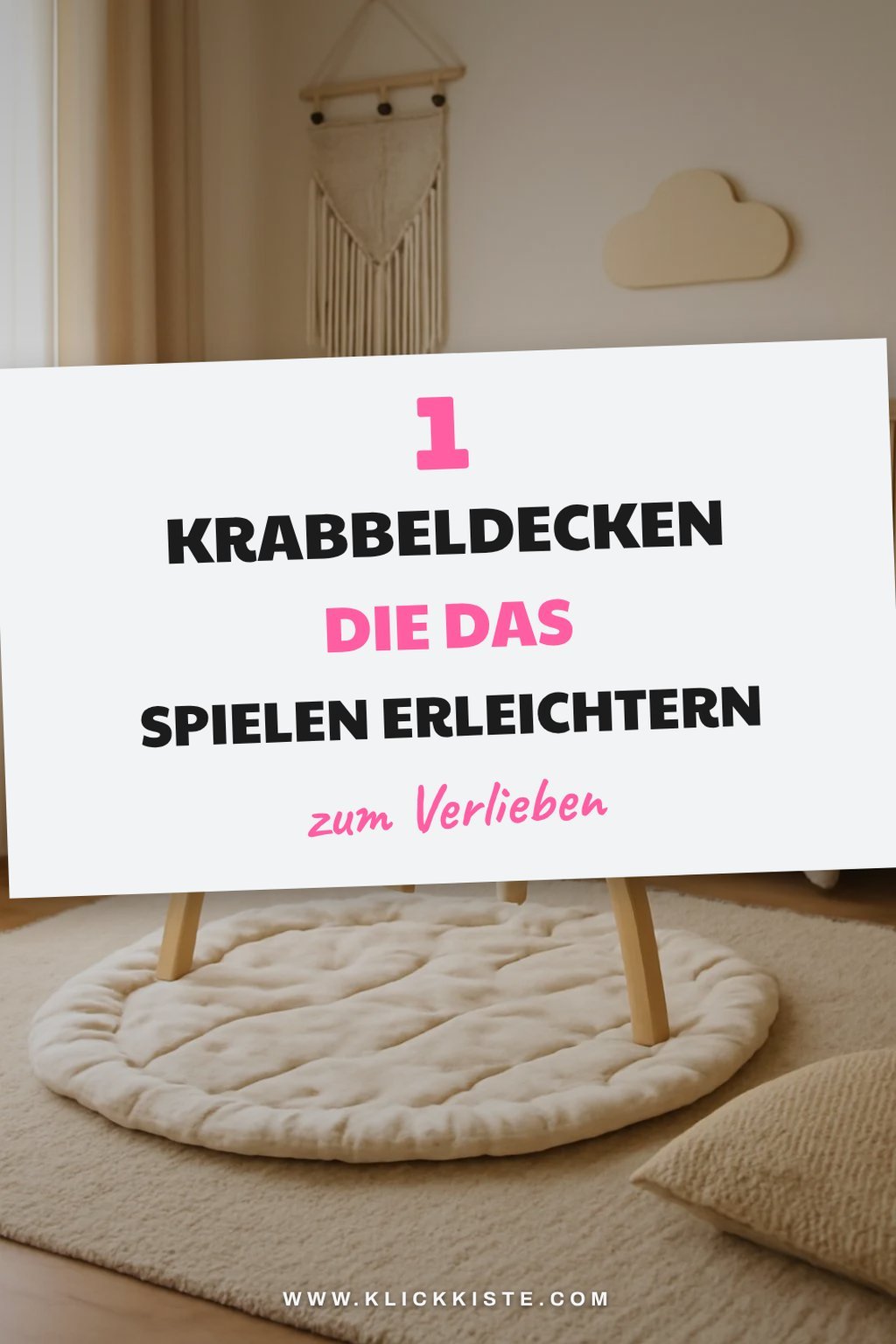 So findest du die beste Krabbeldecke für dein Baby