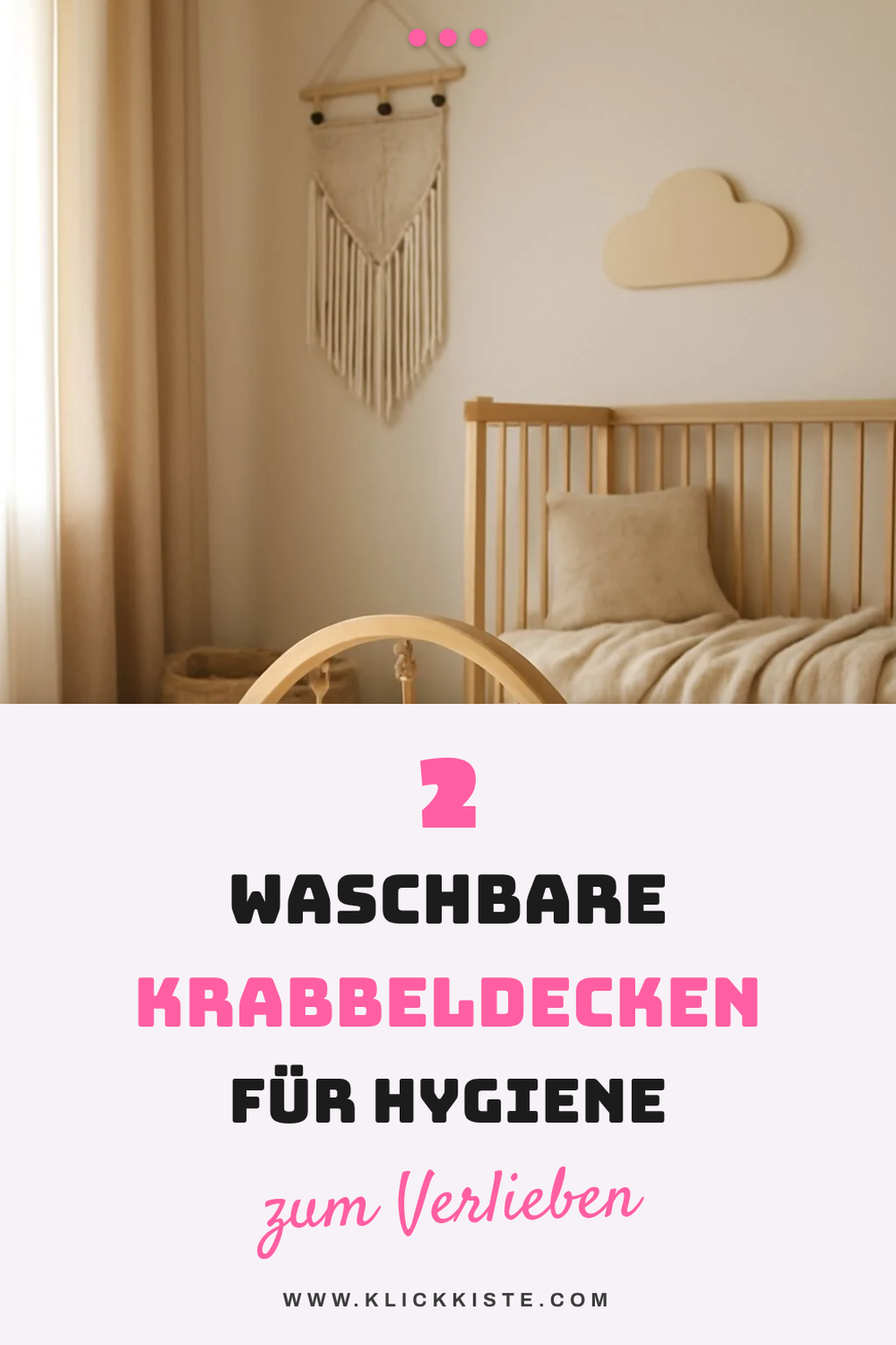 Die Vorteile waschbarer Krabbeldecken