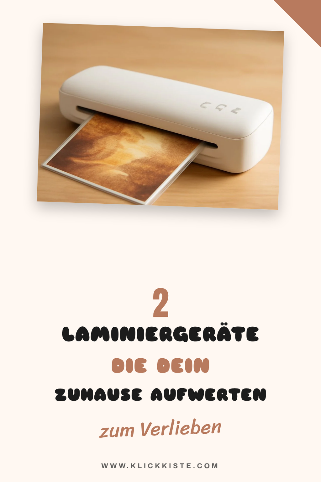 Hochwertige Laminiergeräte für den Heimgebrauch