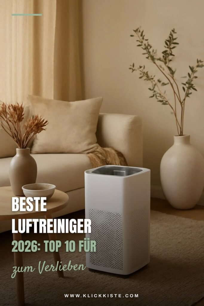 Beste Luftreiniger 2026: Top 10 für Allergiker + große Räume