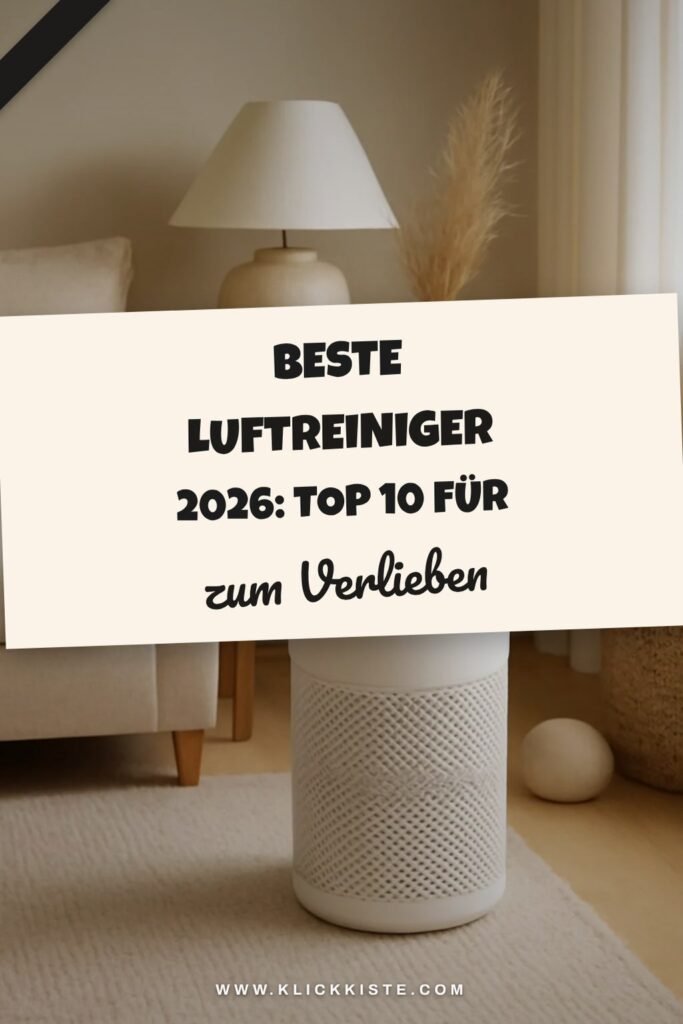 Beste Luftreiniger 2026: Top 10 für ein gesundes Sommer-Zuhause
