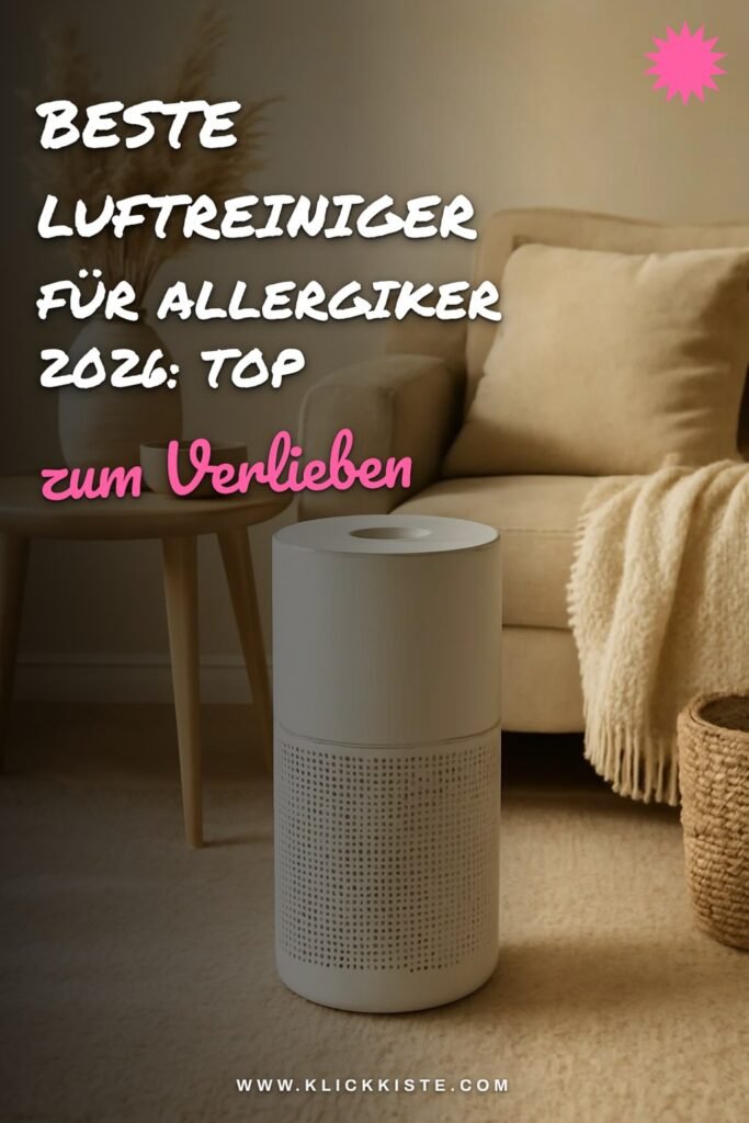 Beste Luftreiniger für Allergiker 2026: Top 10 mit HEPA-Filter