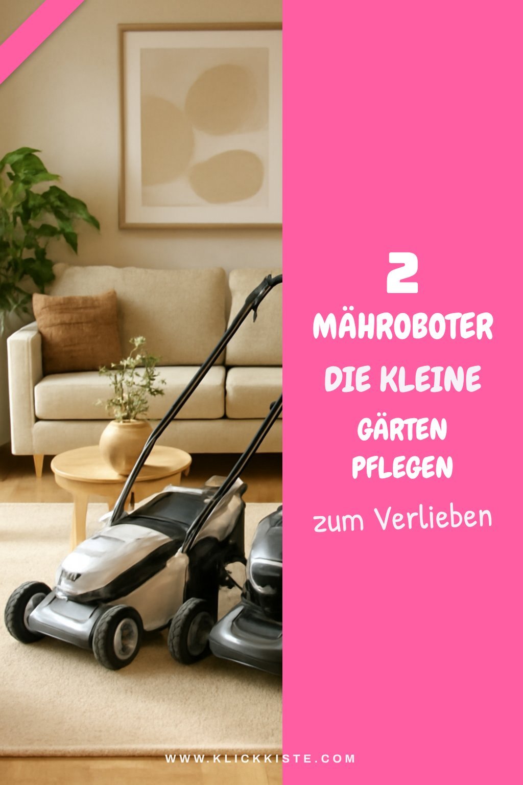 Die besten Mähroboter für kleine Gärten