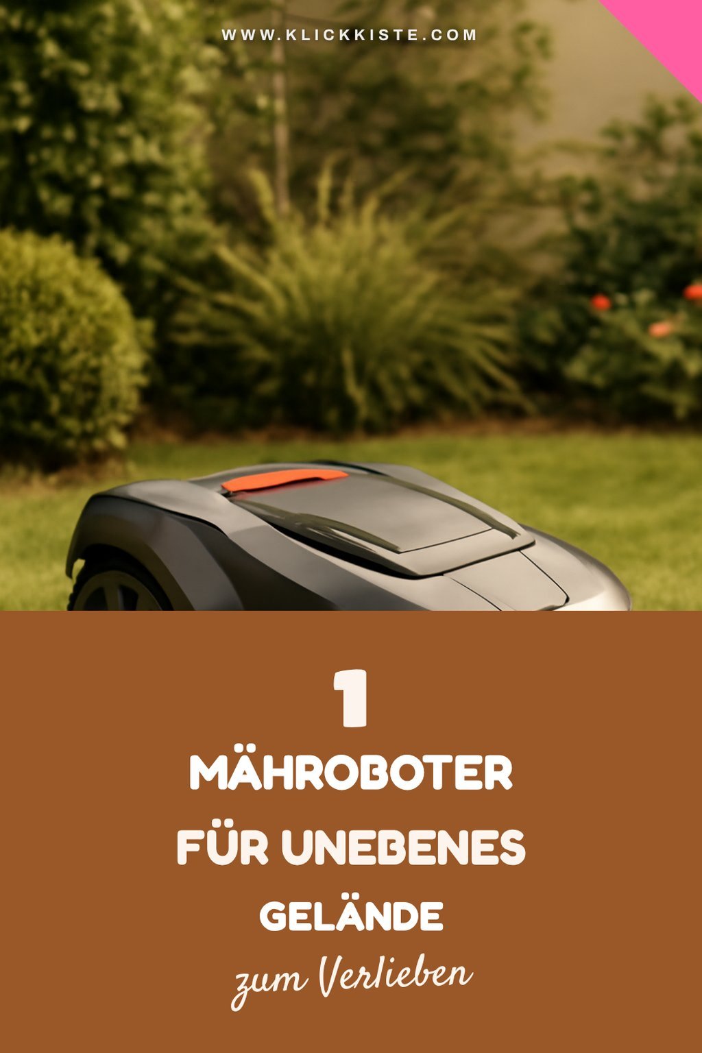 Die besten Mähroboter für unebenes Terrain
