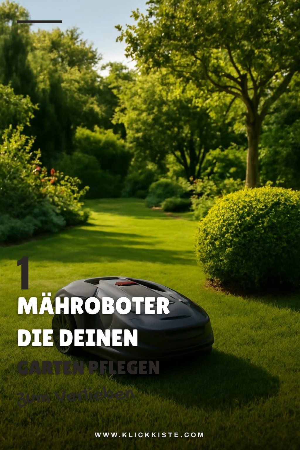 So findest du den besten Mähroboter für deinen Garten