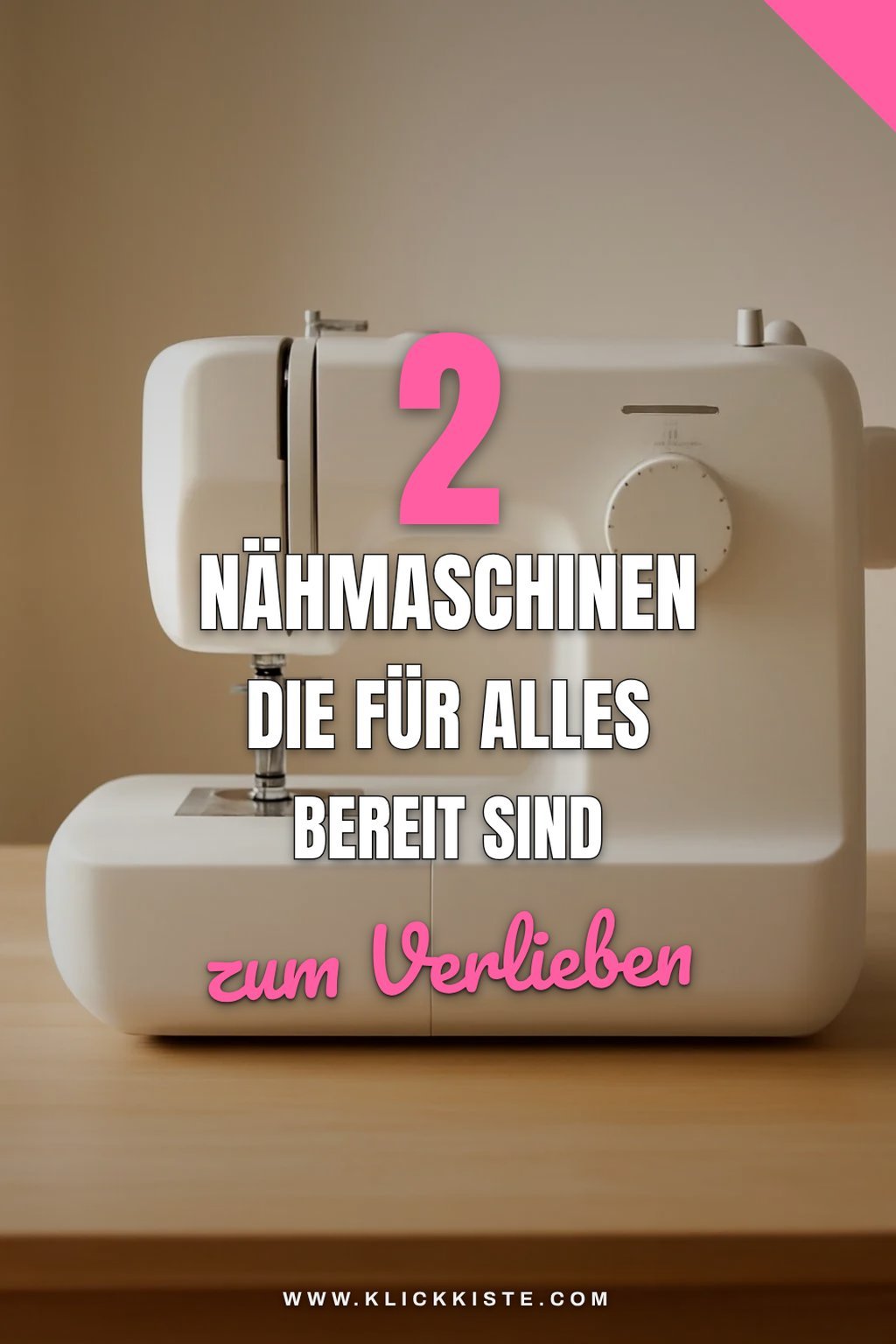 Diese 2 Nähmaschinen sind Alleskönner