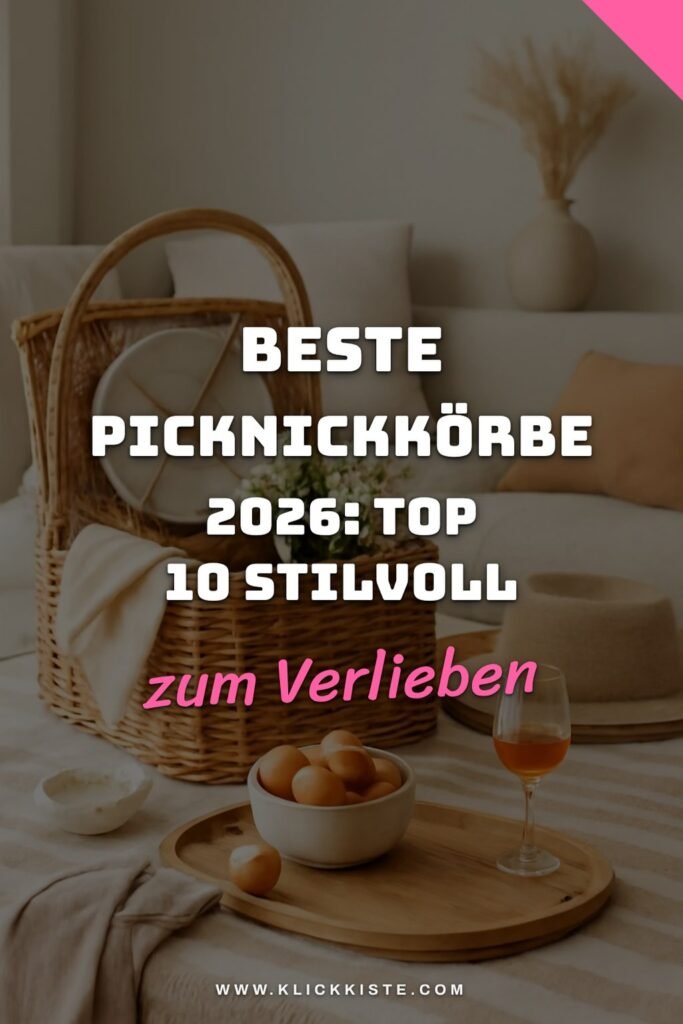 Beste Picknickkörbe 2026: Top 10 stilvoll + komplett ausgestattet