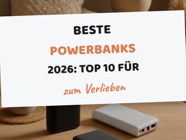 Beste Powerbanks 2026: Top 10 für Handy, Laptop + Notebook