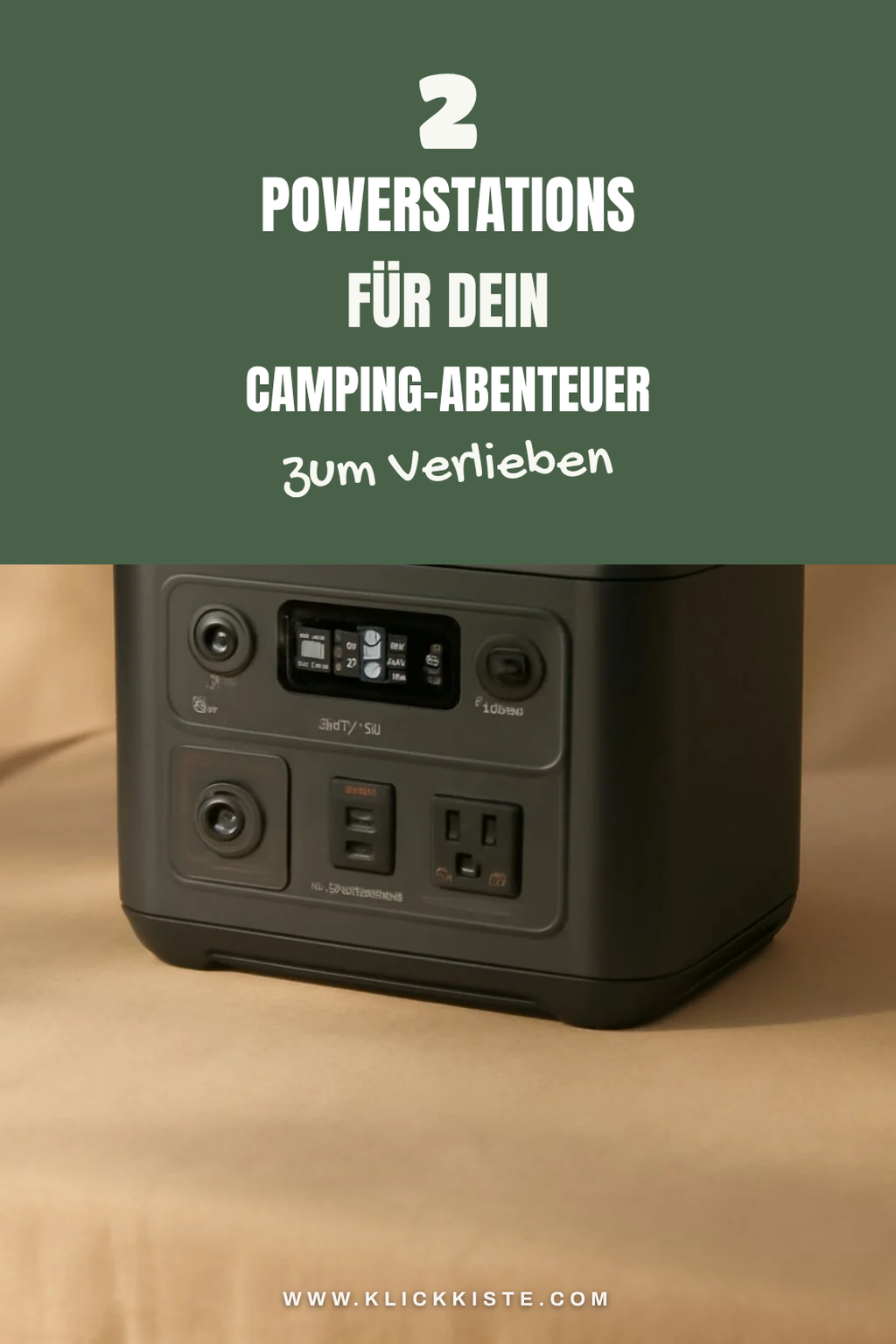 Die 5 besten Powerstations für dein nächstes Camping-Abenteuer