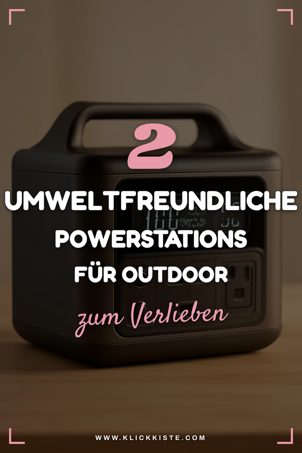 Umweltfreundliche Powerstations für nachhaltiges Camping