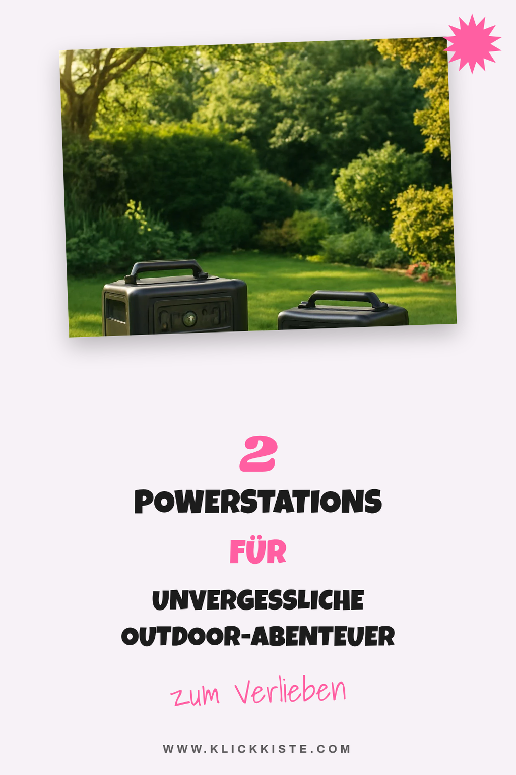 Die besten Powerstations für Camping und Outdoor-Aktivitäten