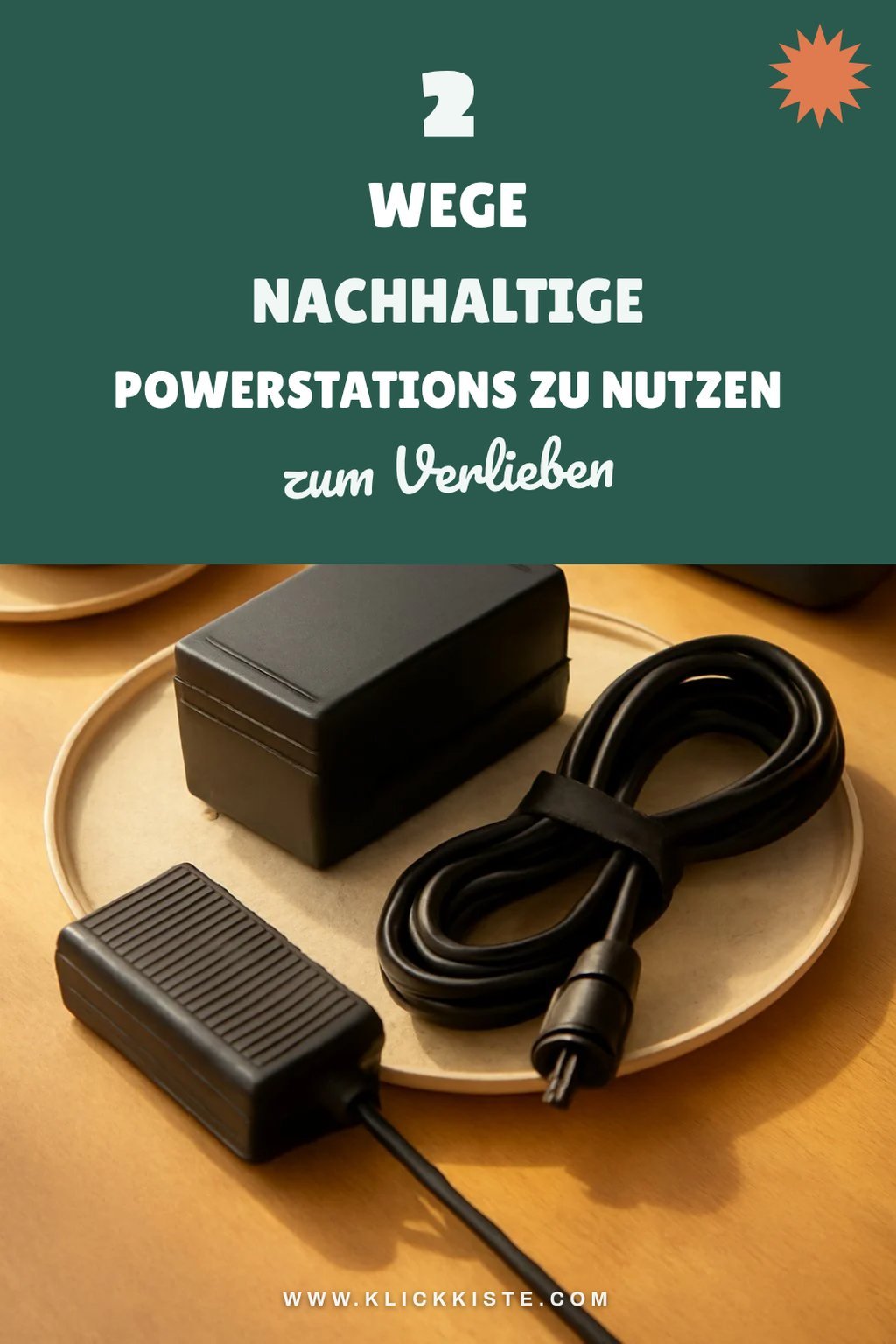 Nachhaltigkeit mit Solar-Powerstations