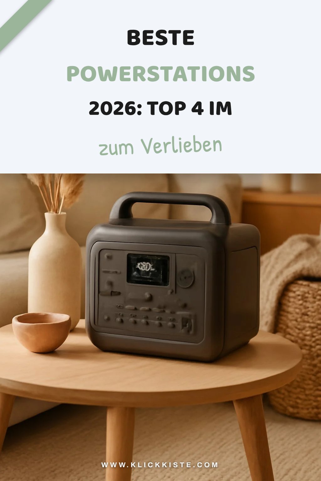 Beste Powerstations 2026: Top 4 im Praxistest + Vergleich — App-Screenshot
