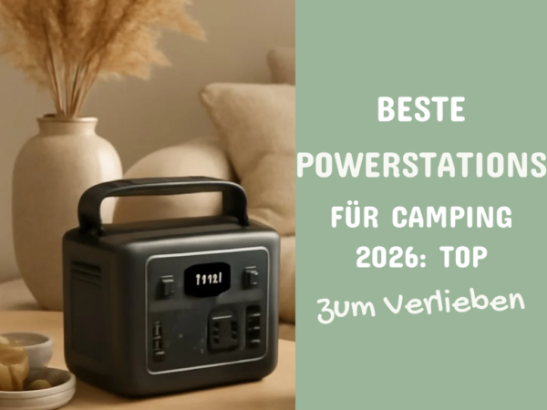 Beste Powerstations für Camping 2026: Top 10 im großen Praxistest