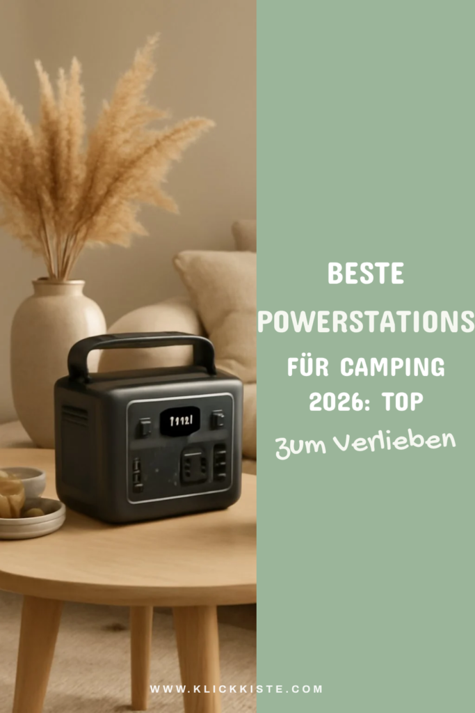Beste Powerstations für Camping 2026: Top 10 im großen Praxistest