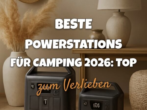 Beste Powerstations für Camping 2026: Top 10 mit langer Laufzeit