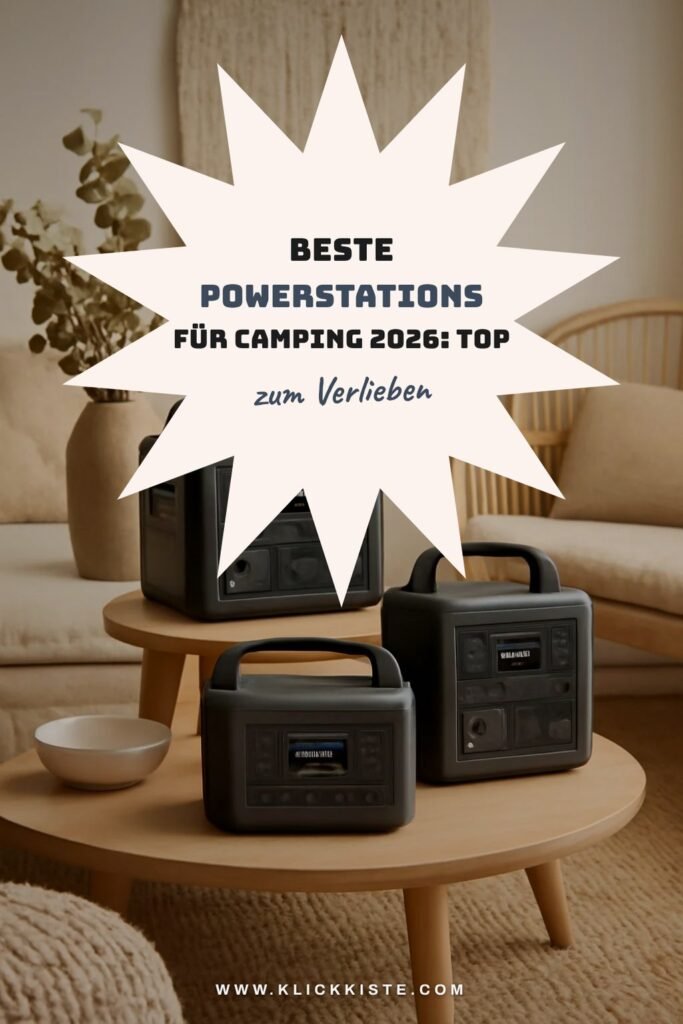 Beste Powerstations für Camping 2026: Top 10 mit Solar-Option