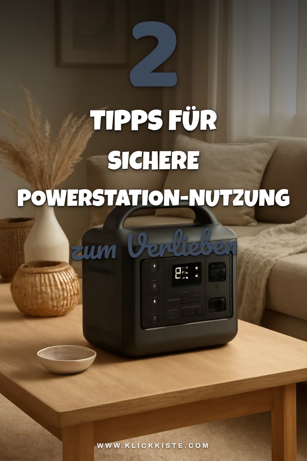 Sichere Energieversorgung beim Camping