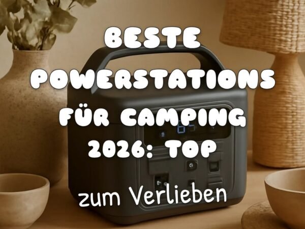Beste Powerstations für Camping 2026: Top 10 mit Solar + USB-C
