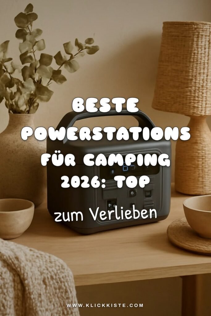 Beste Powerstations für Camping 2026: Top 10 mit Solar + USB-C