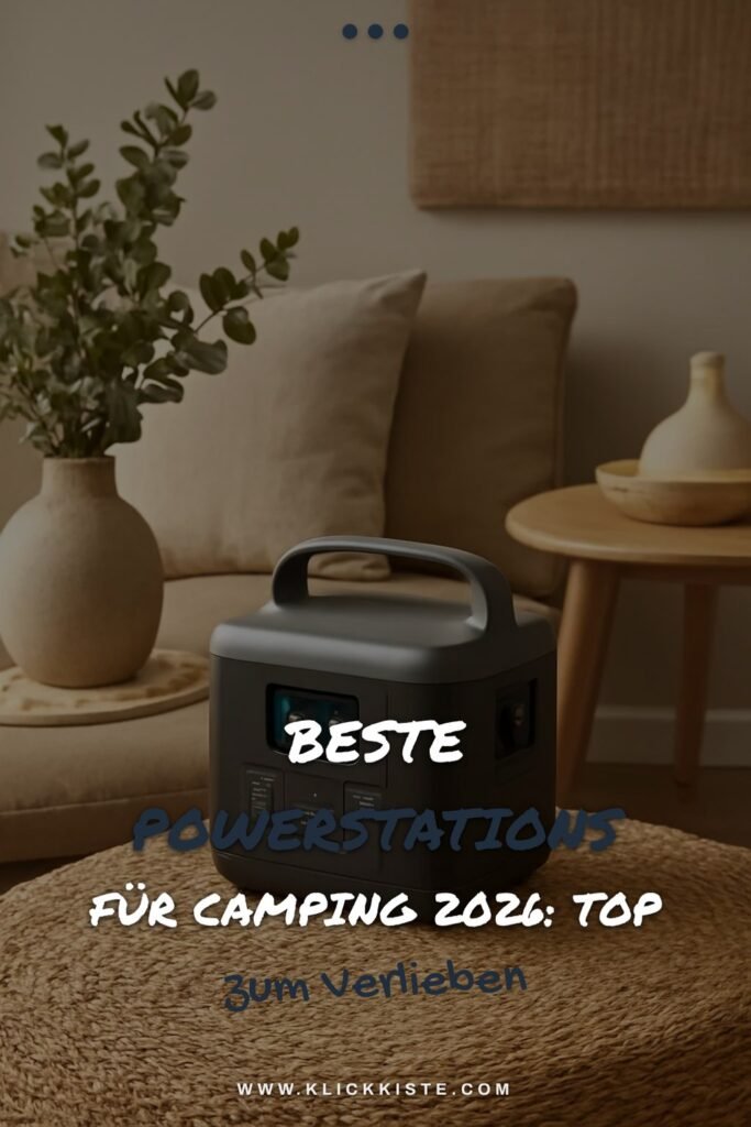Beste Powerstations für Camping 2026: Top 4 im Praxistest