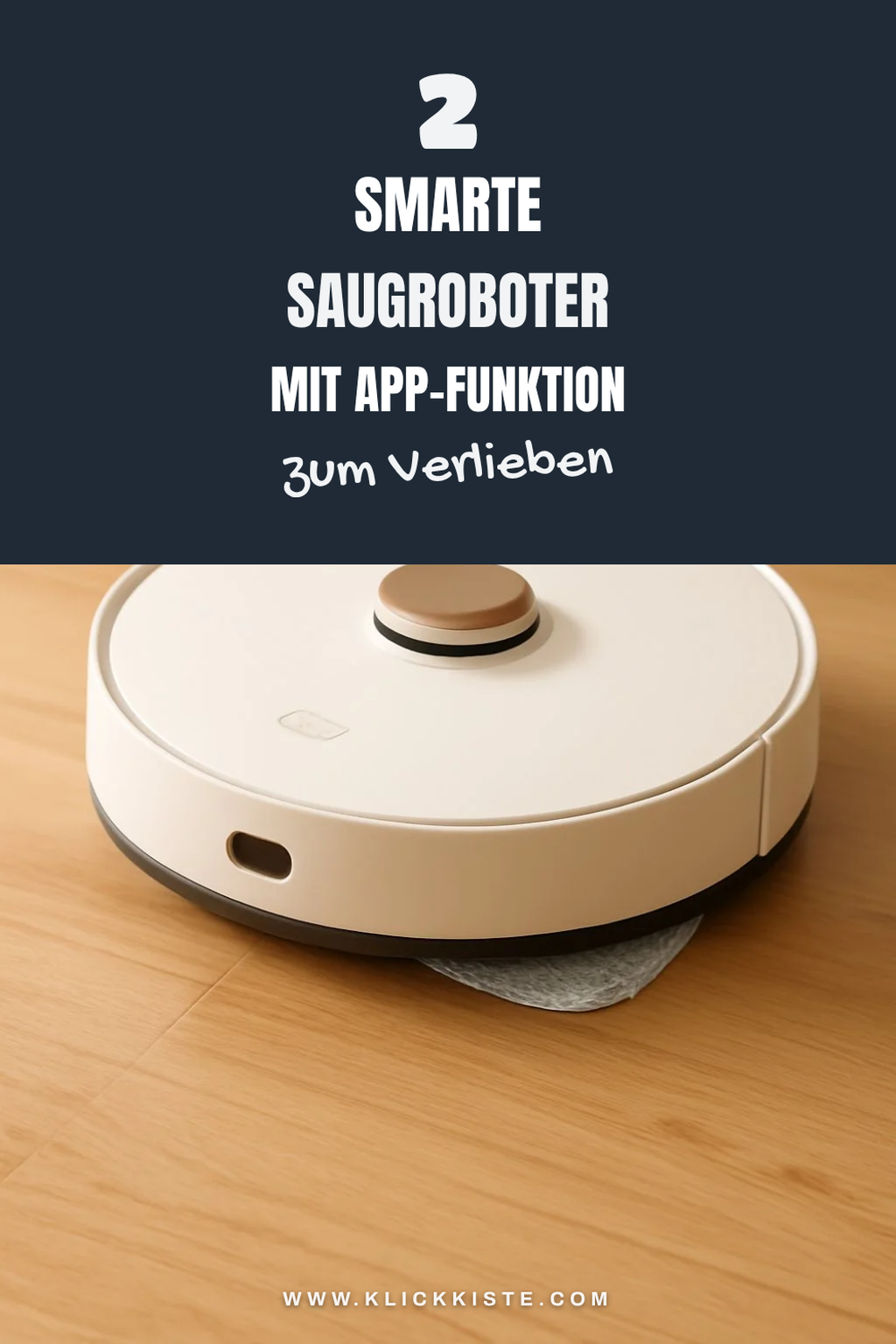 Saugroboter mit App-Steuerung