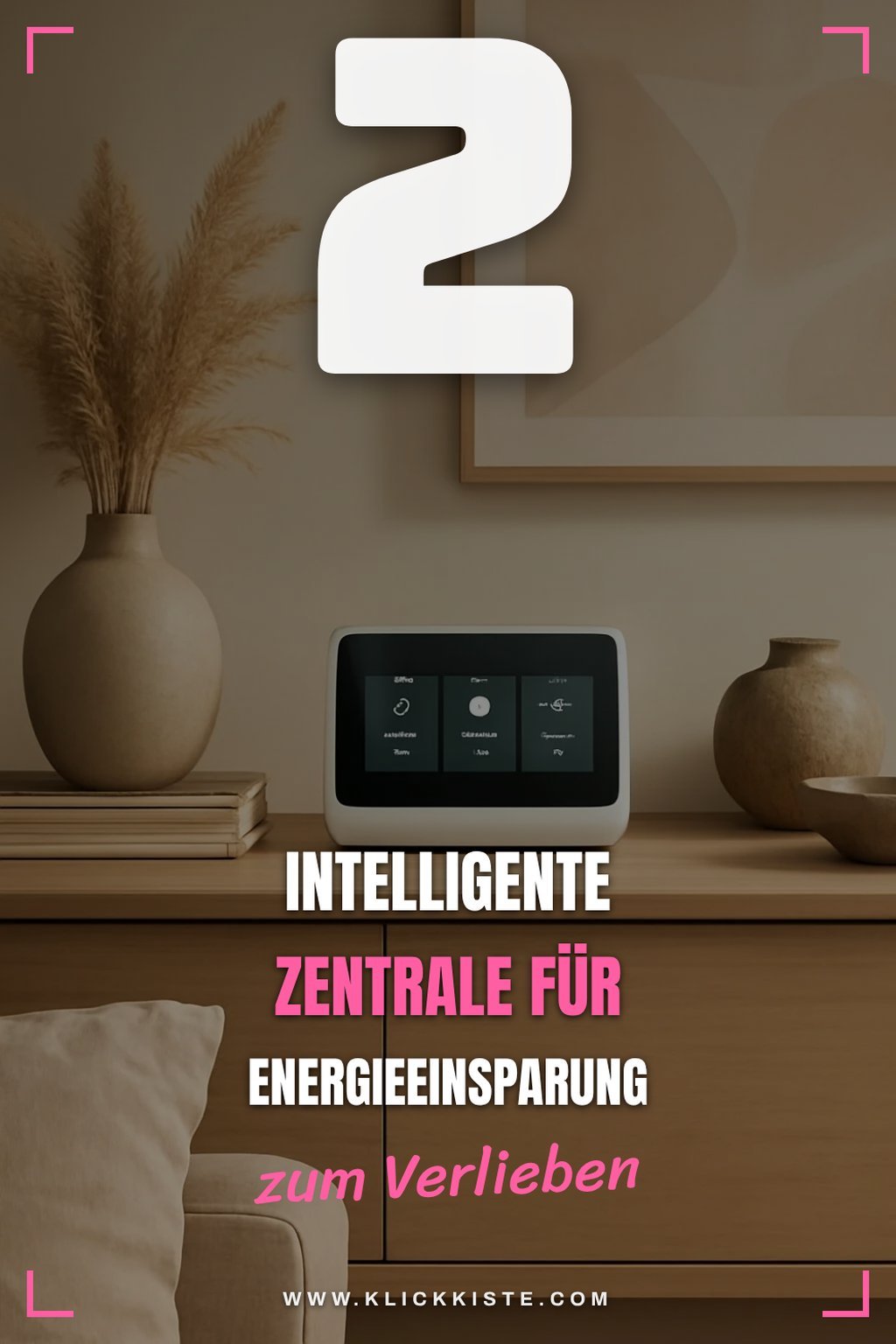 Zentrale für Energieverwaltung im Smart Home
