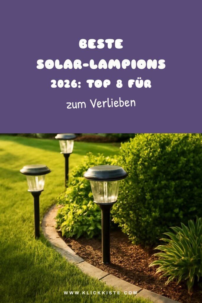 Beste Solar-Lampions 2026: Top 8 für jeden Garten + Balkon