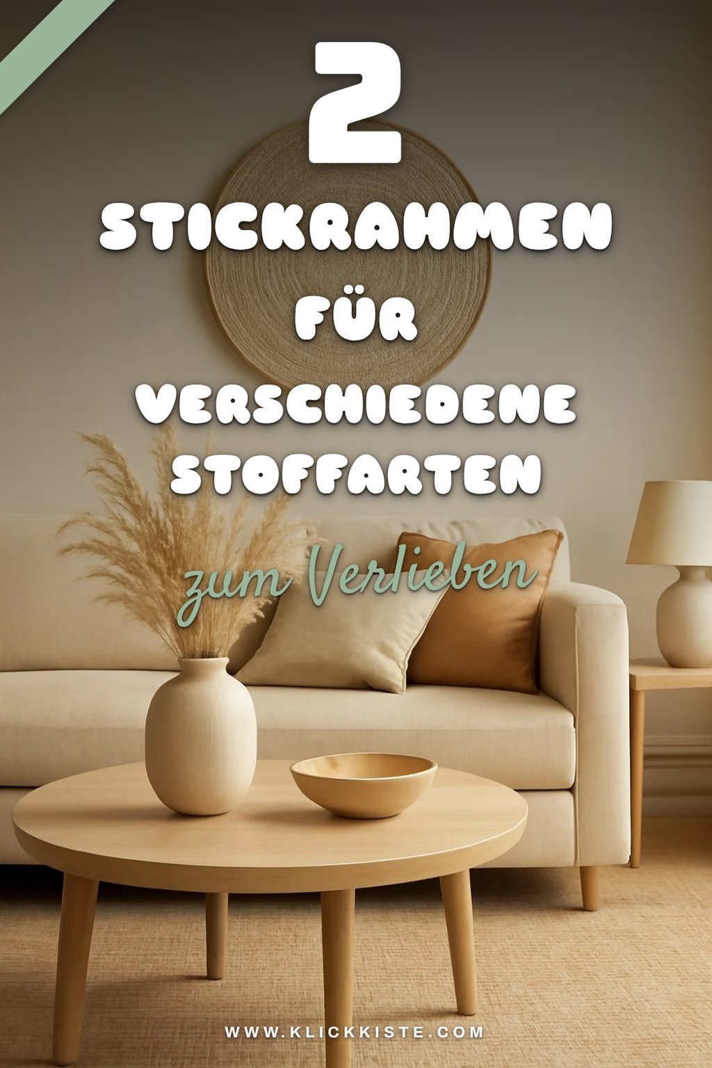 Stickrahmen für unterschiedliche Stoffe auswählen