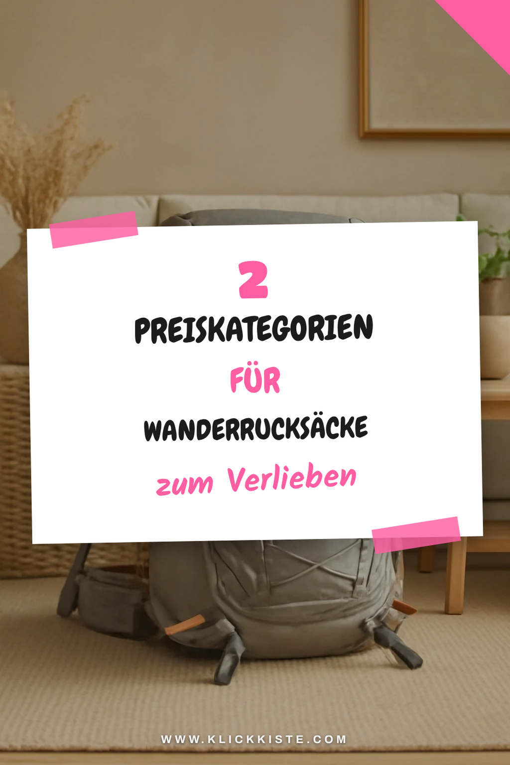 Wie viel kostet ein guter Wanderrucksack?