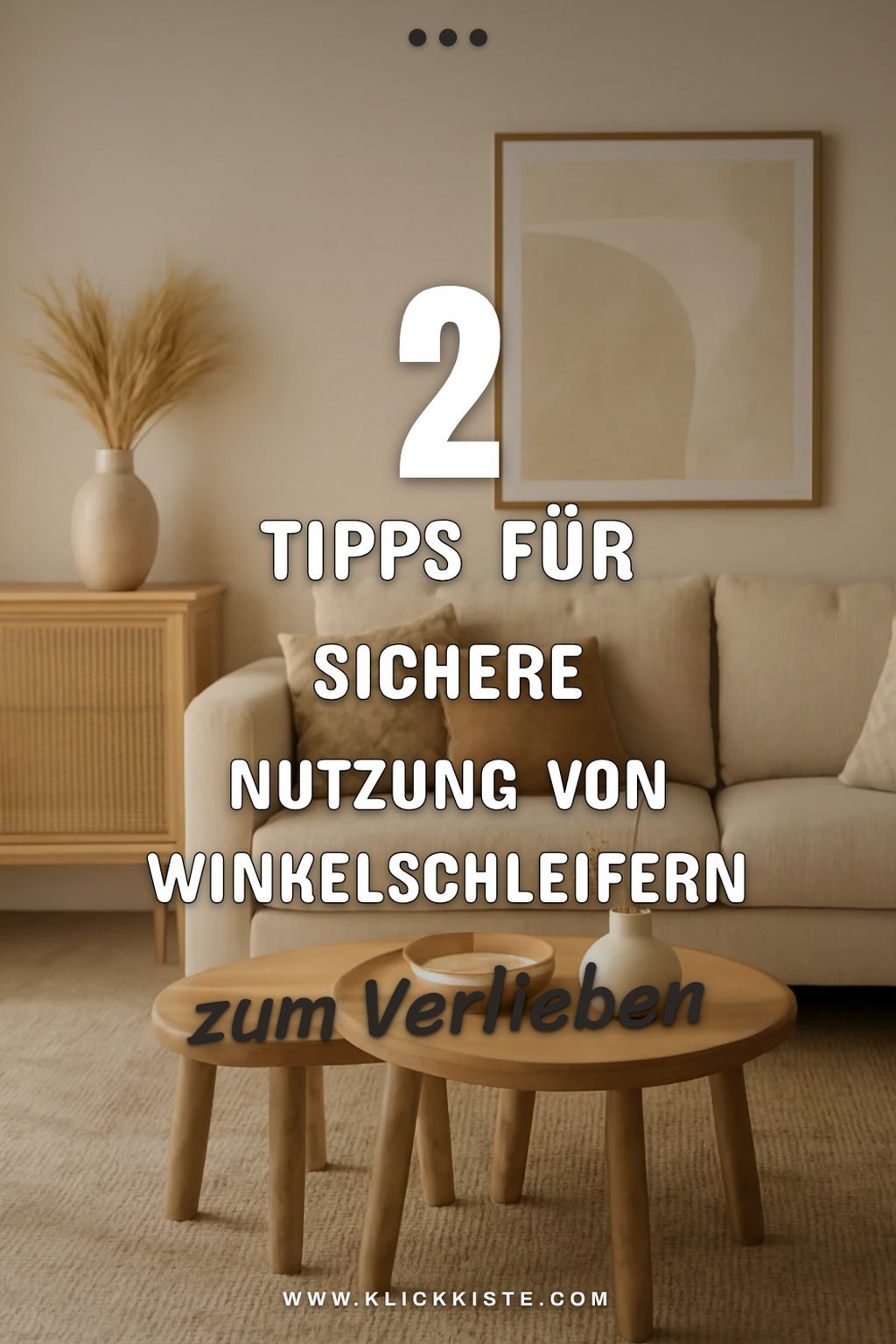 Sichere Handhabung von Winkelschleifern