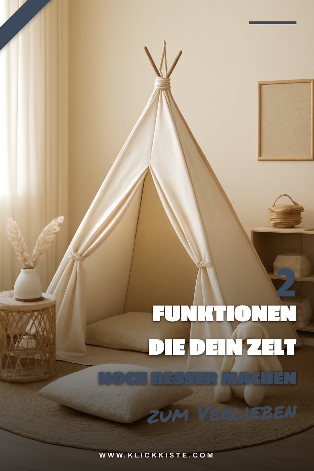 Praktische Features für dein Wurfzelt