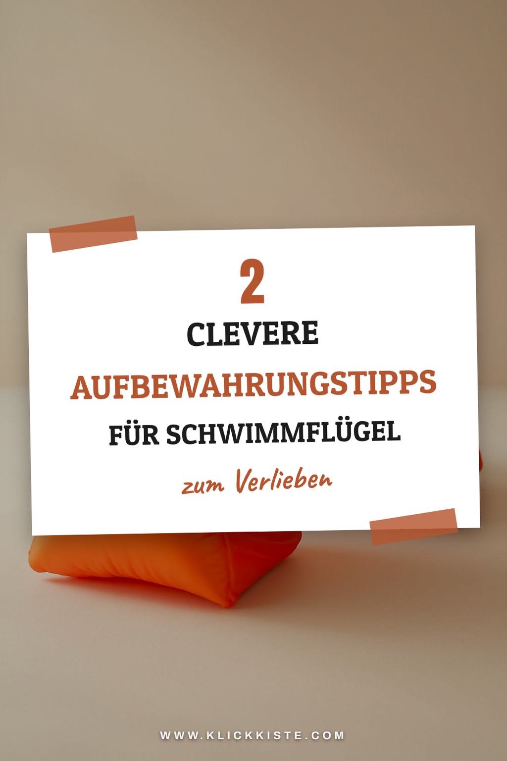 Tipps für die Aufbewahrung von Schwimmflügeln