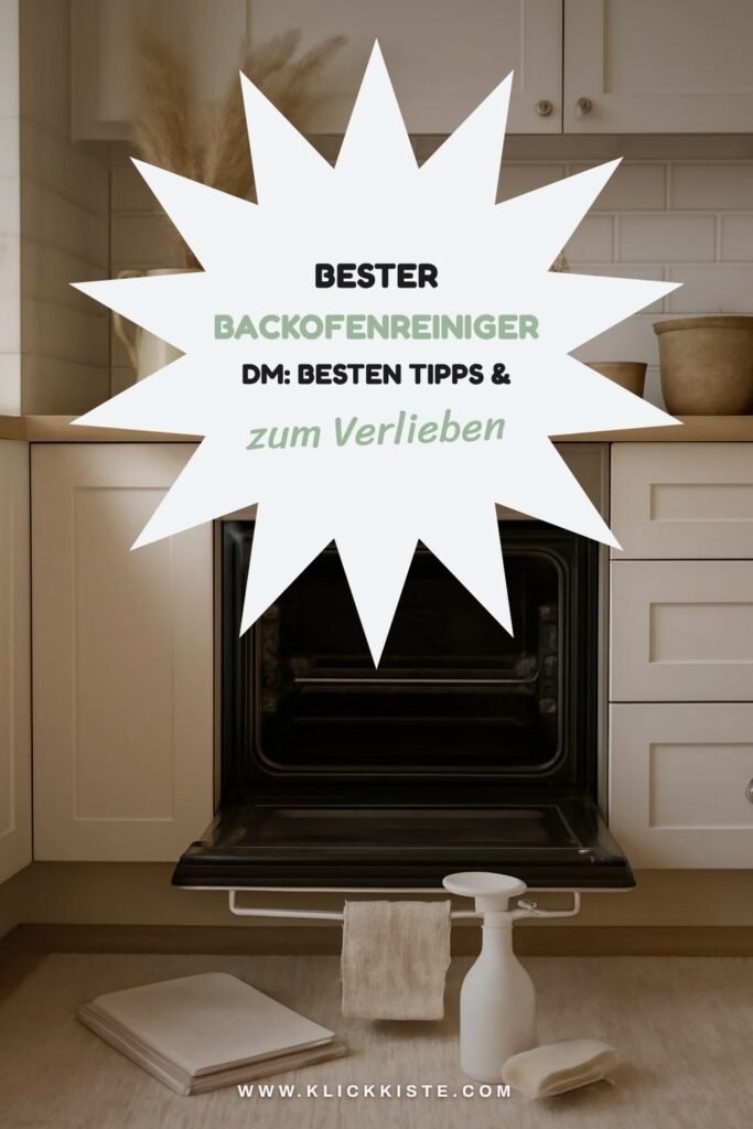 Bester Backofenreiniger Dm: Die besten Tipps & Hausmittel