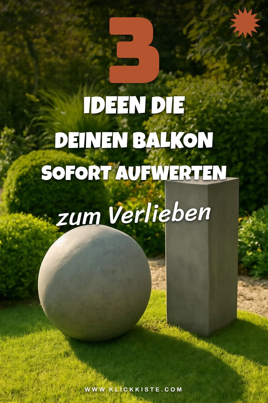 Schluss mit Langeweile: 4 kreative Beton Ideen für deinen Balkon
