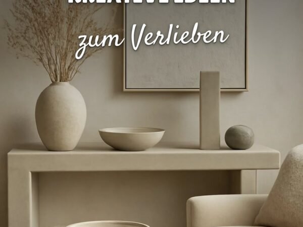 Beton Deko Ideen: 12 kreative Ideen zum Selbermachen