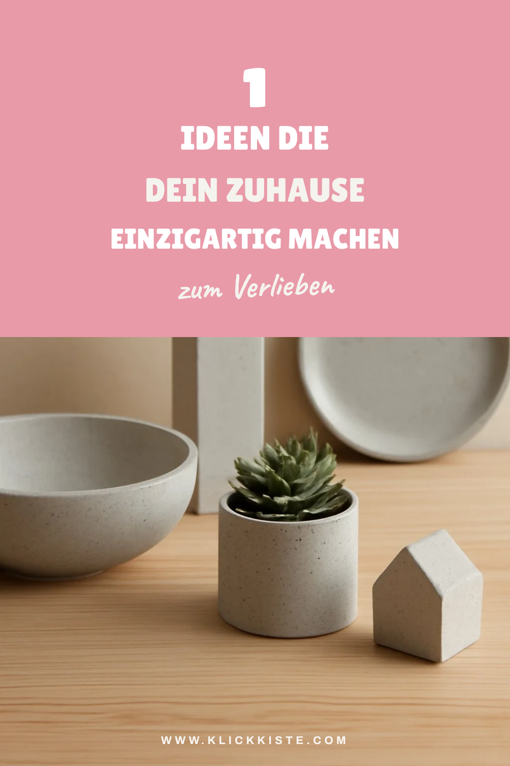 So gestaltest du deine Wohnung mit Beton Deko kreativ
