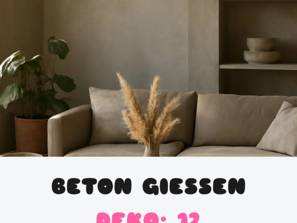 Beton Gießen Deko: 12 kreative Ideen zum Selbermachen