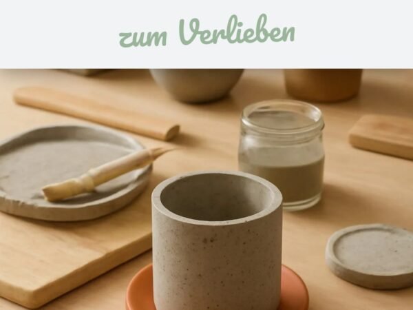 Beton Gießen Formen: 12 kreative Ideen zum Selbermachen