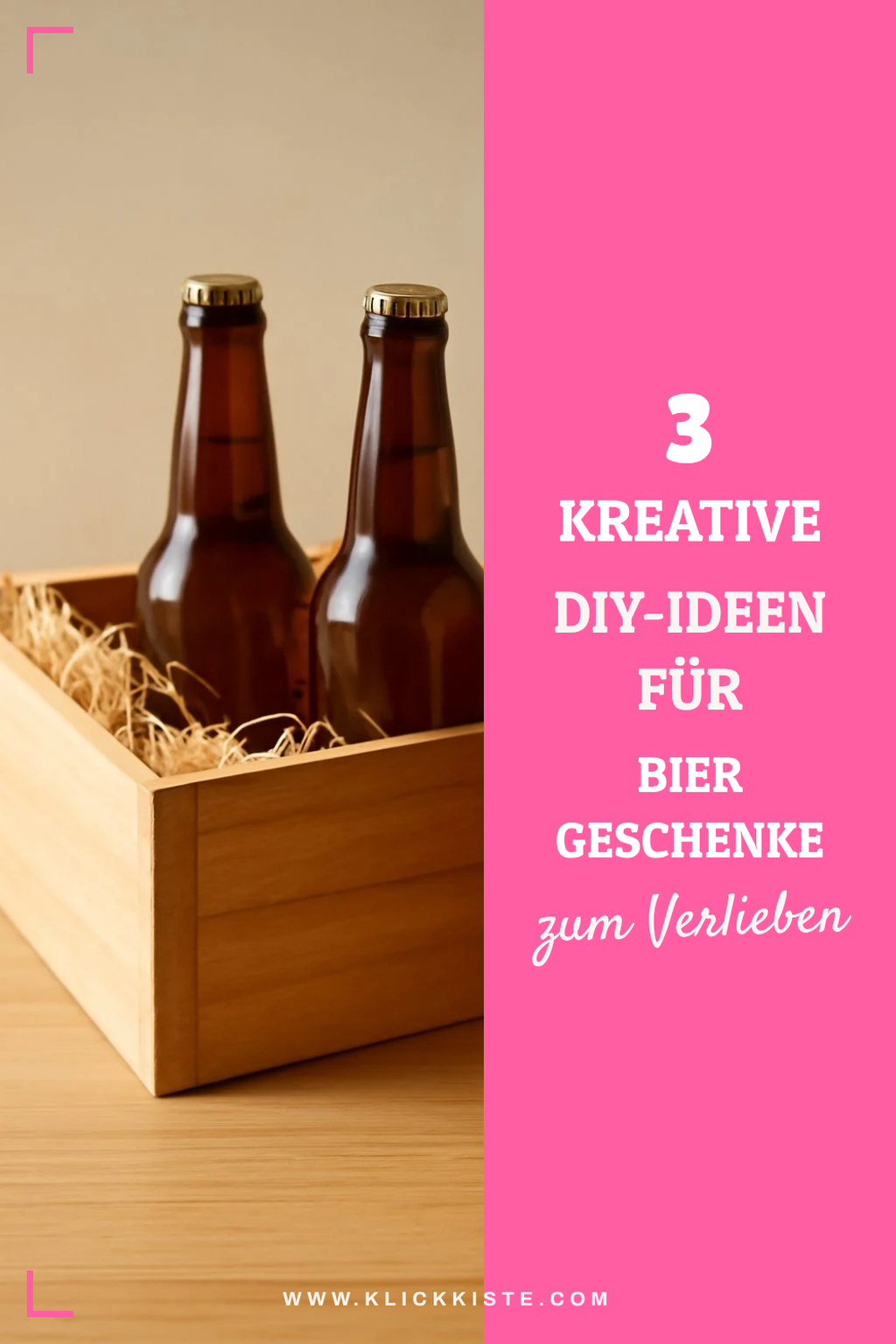 Kreative DIY-Ideen für dein Bier Geschenkset