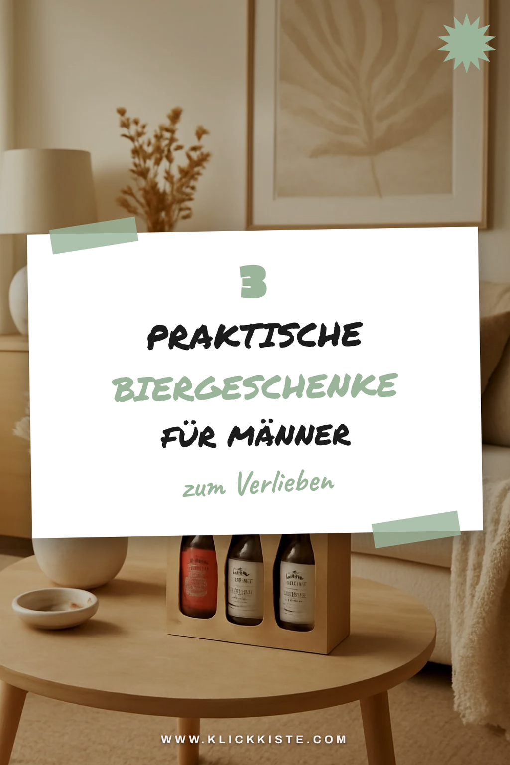 Praktische Biergeschenke für Männer, die nützlich sind
